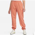 Nike BV4089-827 Turuncu Sportswear Essential Fleece Trousers Kadın Eşofman Altı