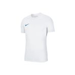 Nike BV6708-102 Dri-Fit Park VII Jsy Ss Erkek Beyaz Futbol T-shirt