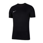 Nike BV6708-103 Dri-Fit Park VII Jsy Ss Tişört Erkek Futbol Forması SİYAH