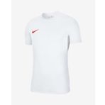 Nike BV6708-103 M Nk Df Park VII Jsy Ss Erkek Beyaz Futbol Tişört
