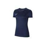 Nike BV6728-410 Dry Park VII Mavi Kadın T-Shirt