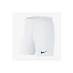 Nike BV6860-100 W Nk Df Park III Short Nb K Kadın Beyaz Futbol Şort