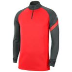 Nike BV6916-635 Kırmızı Dri-Fit Academy Uzun Kollu Futbol Erkek T-Shirt