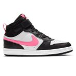 Nike CD7783-005 Court Borough Mid 2 Psv Siyah Çocuk Sneaker Ayakkabı