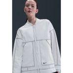 Nike Clothing Street Gx Oversized Cargo Jacket Bol Kesim Ferrmuarlı Kanvas Kadın Ceket Beyaz