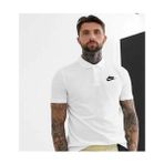 Nike Club Erkek Polo Üst T Shırt (Geniş Kalıp 1 Beden Küçük Alıınız) - XL - Beyaz