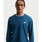 Nike Club French Terry Crew Erkek Mavi Sweatshirt - FN3888-476