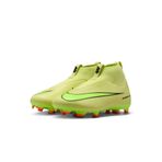 Nike Çocuk Krampon Mercurial Superfly 10 Academy Fg/Mg Bilekli Çocuk Yeşil Krampon