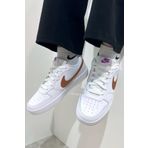 Nike Court Borough Low 2 SE Beyaz Deri Kadın Günlük Spor Ayakkabı