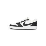 Nike Court Borough Low Recraft (GS) DV5456-131, Kadın Günlük Spor Ayakkabısı, Beyaz/Siyah