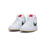 Nike Court Borough Mid Kadın Spor Ayakkabı 839977-107 (Dar Kalıp 1 Beden Büyük Alınız