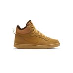 Nike Court Borough Mid Winter Leather Sneaker Hakiki Deri Yün Bilekli Kışlık Unisex Spor Ayakkabı Ta