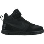 Nike Court Borought Mid (Psv) Leather Sneaker Hakiki Deri Günlük Spor Ayakkabı Siyah