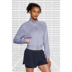 Nike Court Heritage Full Zip Kadın Tenis Ceketi Lila - XS