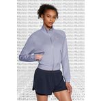 Nike Court Heritage Full Zip Kadın Tenis Ceketi Lila