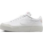 Nike Court Legacy Lift kadın spor ayakkabısı, White Photon Dust Picante Red, 38.5 EU