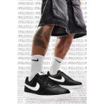 Nike Court Vision LO NN Black Sneaker Günlük Erkek Spor Ayakkabı Siyah Beyaz