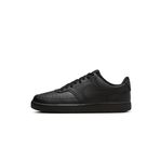 NIKE Court Vision Low Next Nature, Erkek Spor Ayakkabısı, siyah, 40 EU