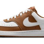 Nike Court Vision Low Next Nature kadın ayakkabısı, Lt British Tan White, 40 EU