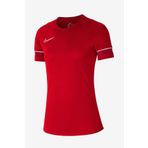 Nike CV2627-657 W Nk Df Acd21 Top Ss Kadın Kırmızı Futbol Tişört