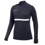 Nike CV2653-451 Kadın Dri-Fit Academy Kadın Lacivert Futbol Uzun Kollu Tişört