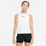 Nike CV7573-100 Court Dri-FIT Victory Beyaz Kız Çocuk Tenis Üstü