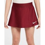 Nike CV7575-677 Court Victory Bordo Kız Çocuk Tenis Eteği