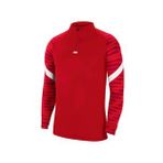 Nike CW5858-657 M Nk Df Strke21 Dril Top Kırmızı Erkek Eşofman Üst