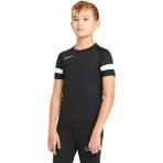 Nike CW6103-010 Y Nk Df Acd21 Top Ss Çocuk Siyah Futbol Tişört