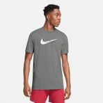 Nike Cw6950-063 Dri-Fıt Swoosh Training Gri Erkek T-shirt