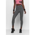 Nike CZ9803-010 Fs Pro 365 Mid-rise Crop Training Legging Tight Fit Toparlayıcı Gri Siyah Tayt