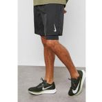 Nike DB4009-010FS Challenger7 2 In 1 Running Shorts Taytlı Siyah Koşu Şortu