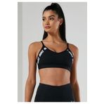 Nike DB4639-010 Siyah Indy Logo Destek Spor Sütyeni Kadın Büstiyer