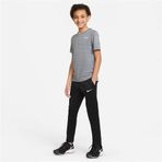 NIKE DD3055-084 Dri FIT Miler Erkek Çocuk Gri Tişört