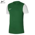 Nike DH8035-302 M Nk Df Tiempo Prem II Jsy Ss Erkek Yeşil Futbol Tişört