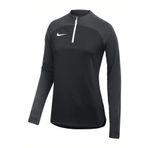 Nike DH9246-011 W Nk Df Acdpr Dril Top K Kadın Siyah Futbol Uzun Kollu Tişört