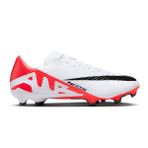 Nike DJ5631-600 Mercurial Zoom Vapor 15 Academy Fg/Mg Beyaz Erkek Çoklu Çim Zemin Kramponu