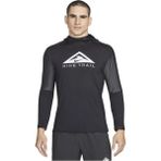 Nike DM4743-010 M Nk Df Trail Hoodie Gx Kapüşonlu Normal Kalıp Düz Siyah Erkek Sweatshirt