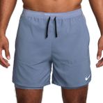 Nike DM4757-499 Mavi Dri-Fit Stride 5in Hybrid Erkek Koşu Şort