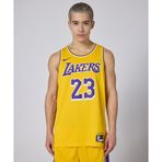 Nike DN2009-733 Sarı Los Angeles Lakers Icon Edition Dri-FIT NBA Swingman Jersey Erkek Forma