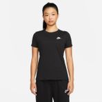 Nike DN2393-010 Sportswear Club Siyah Kadın T-Shirt
