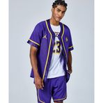 Nike DN4719-504 Los Angeles Lakers Statement Edition Mor Erkek Forma