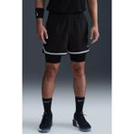Nike DNA Dri Fit 4 inç 2 in 1 Basketball Shorts Erkek 10cm Taytlı Basketbol Şortu Siyah