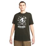 Nike DQ3047-355 W Nsw Tee Bf Earth Day Kadın Yeşil Günlük Stil Tişört