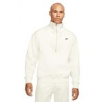 Nike DQ4237-113 Sportswear Circa 1/2-Zip DQ4237-113 Krem Erkek Sweatshirt