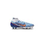 Nike DQ5294-182 Zm Mercurial 9 Elite CR7 S Prac Beyaz Erkek Islak Yumuşak Çim Zemin Kramponu