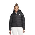 Nike DQ5903-010 Sportswear Storm-Fit Windrunner Kadın Spor Mont - XL - Siyah