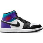 Nike DQ8426-154 Air Jordan 1 Mid Siyah Erkek Sneaker Ayakkabı