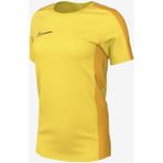 Nike DR1338-719 Sarı W NK DF Acd23 Top SS Kadın Futbol Antrenman Tişörtü