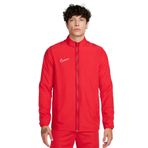 Nike DR1710-657 Kırmızı Academy Dri-Fit Spor Erkek Ceket
